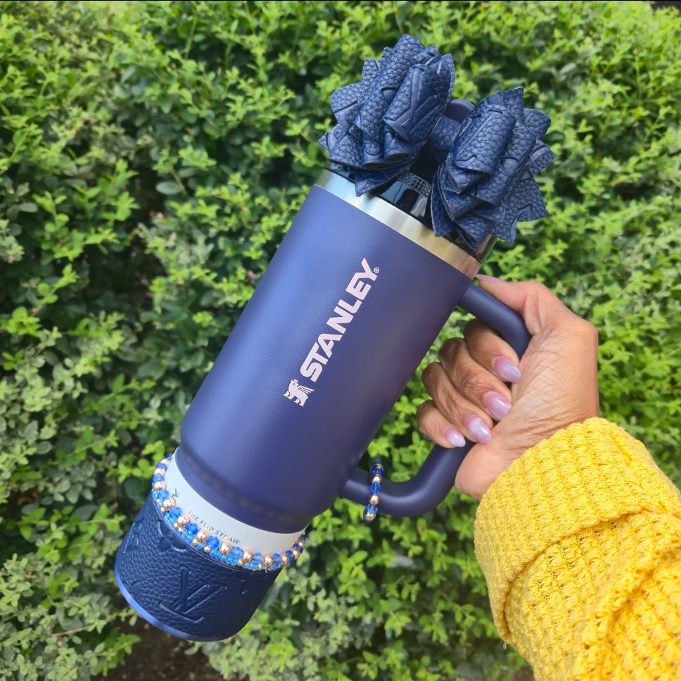 Navy Monogram Accessories